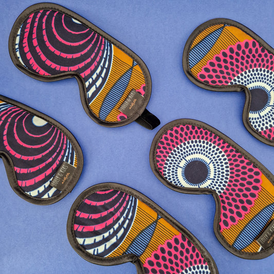 African Print Eye Mask | Bukayo Print