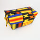 African Print Toiletry Wash Bag | Kojo Print