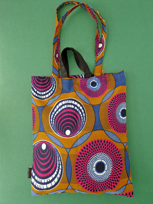 African Print Tote Bag | Bukayo Print