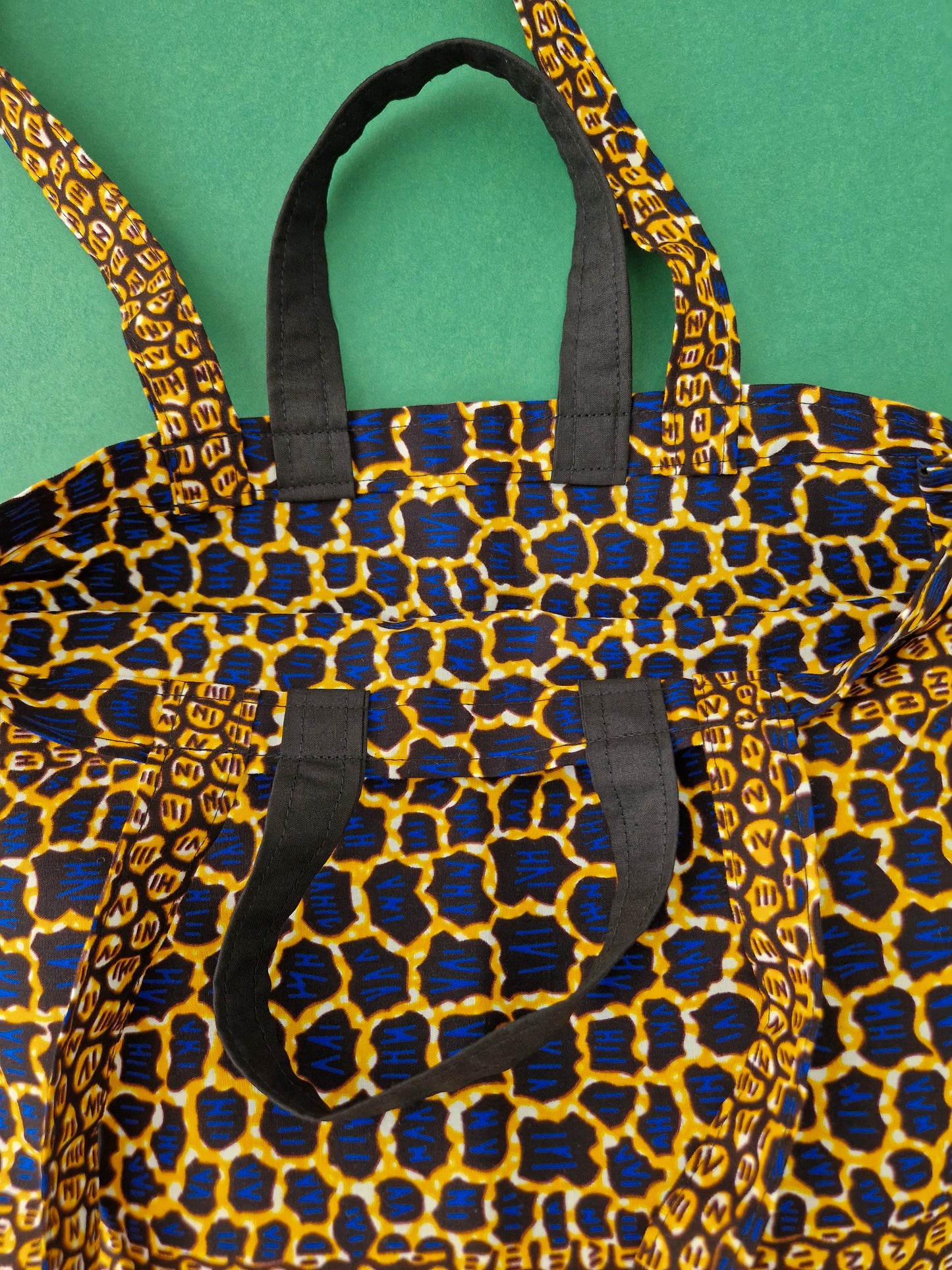 African Print Tote Bag | Rere Print