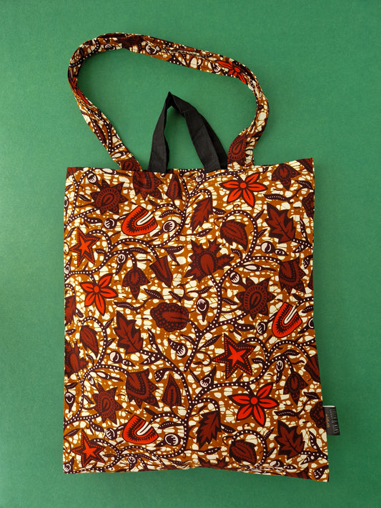 African Print Tote Bag | Kwesi Print