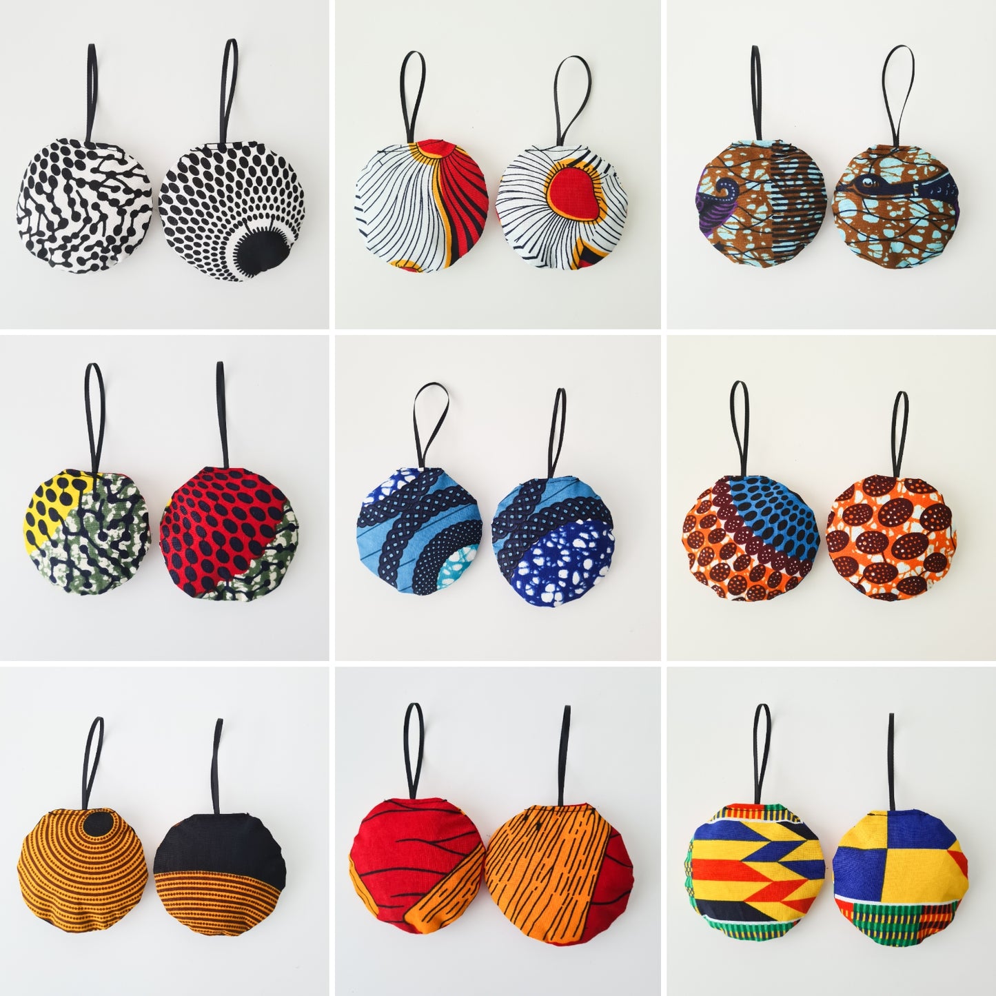 eco friendly handmade christmas baubles