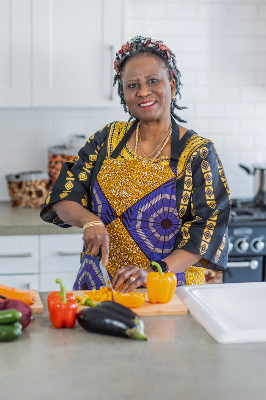African Print Apron | Bunmi Print