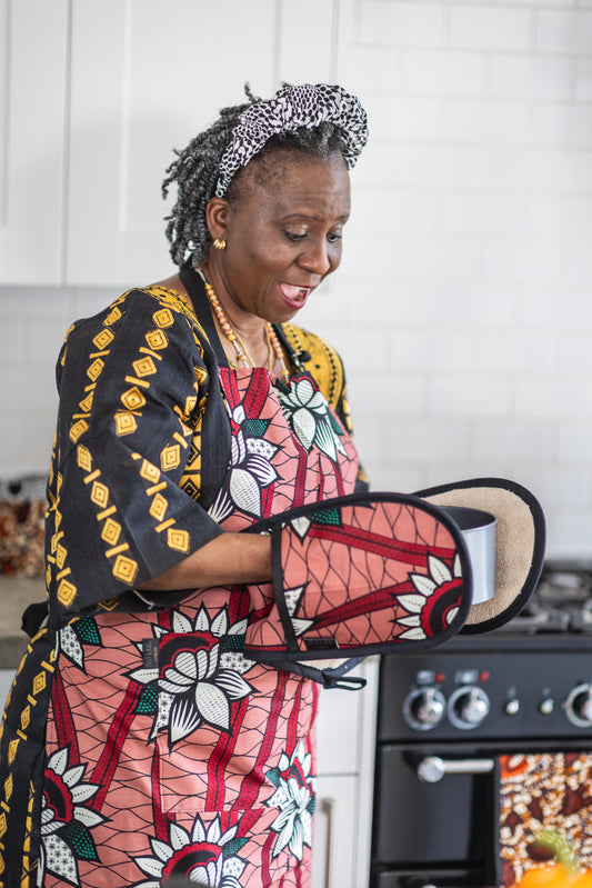 African Print Apron | Buki Print