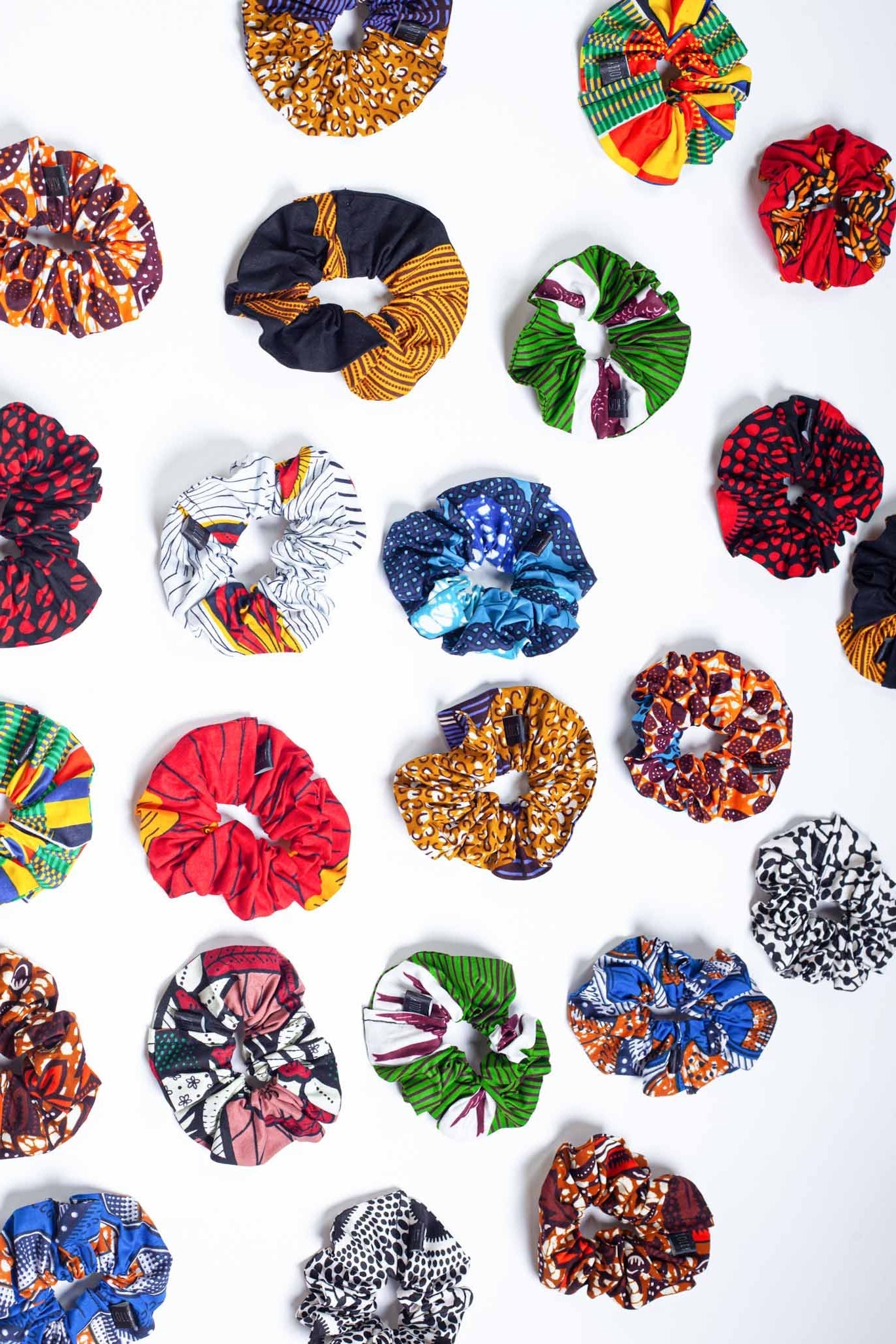 African Print Scrunchies | x2 Iyara Print