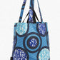 Blue Adedapo tote bag with inner lining