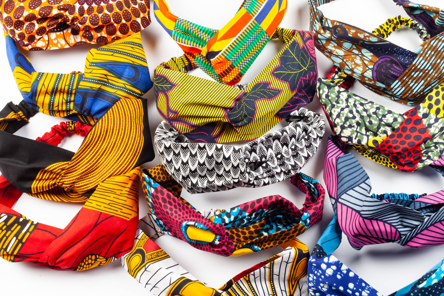 Lolly and Kiks headbands collection in a variety of prints